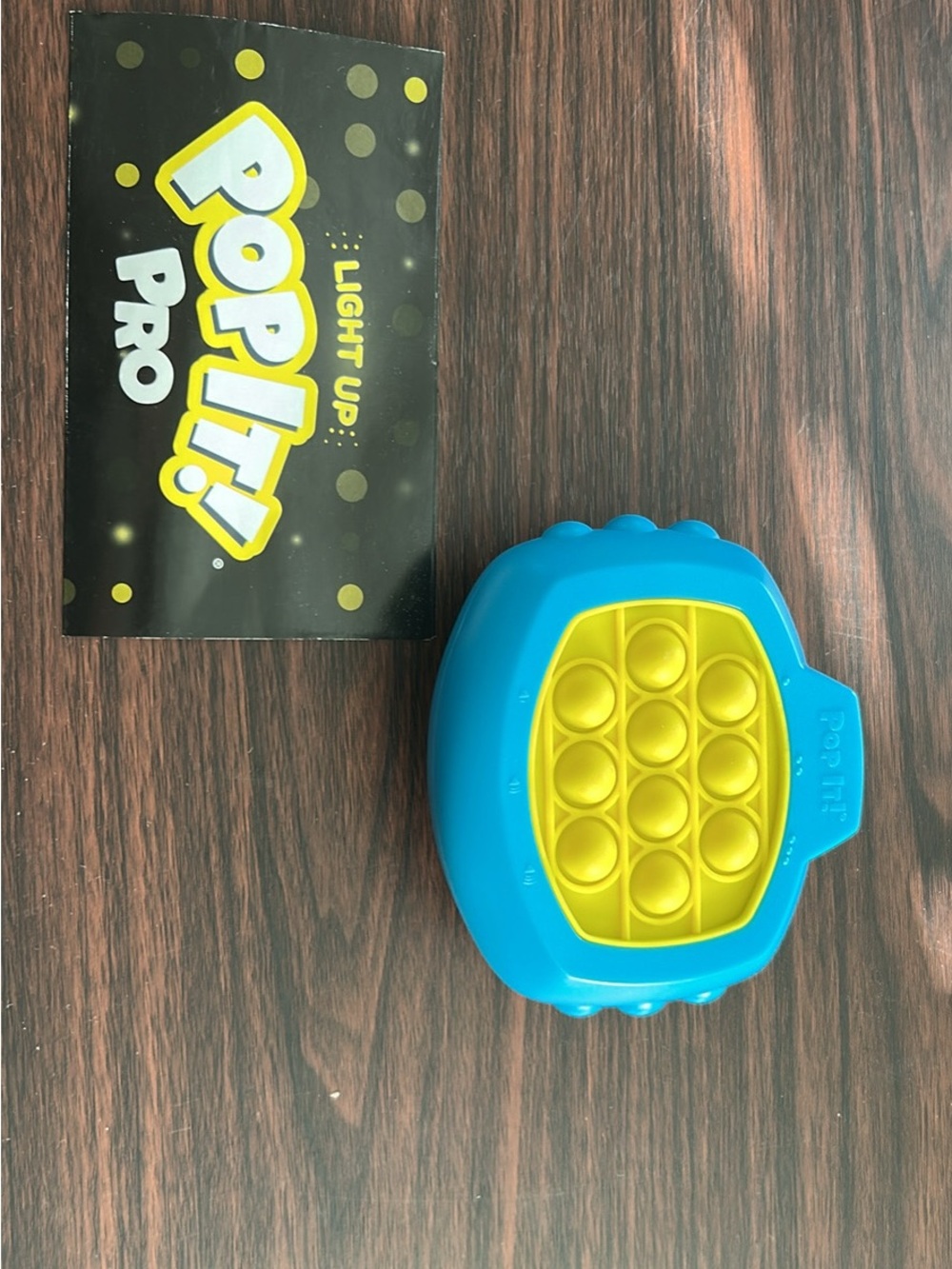 Kids Blue & Yellow Pop Bubble Toy